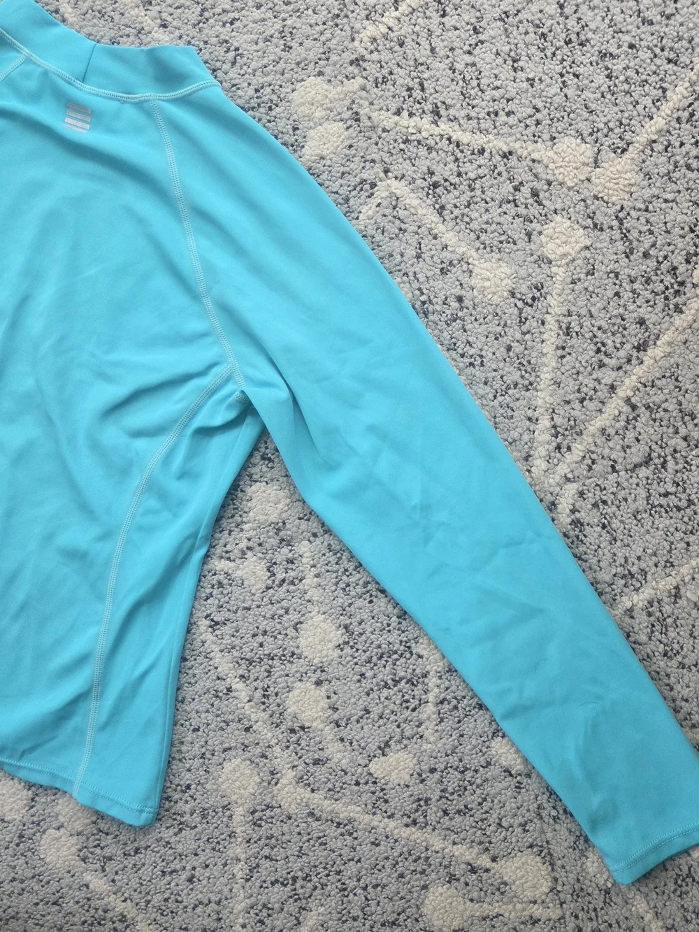 Lands' End Light Blue Rashguard